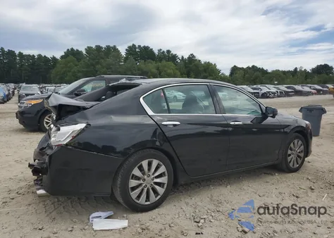 2013 Honda Accord Exl из США, поврежденный, VIN 1HGCR3F80DA042428